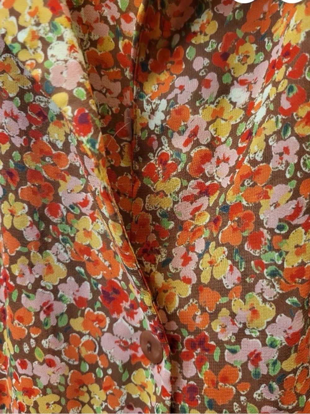 NWOT Victoria's Secret Sheer Floral Collared Sleeveless Maxi Dress - Large - Picture 7 of 13